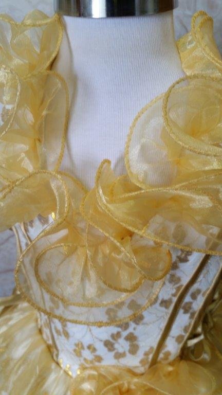 Ruffle Halter Pageant Dress